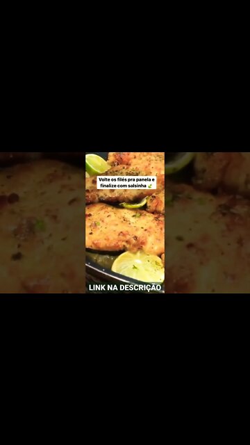 FILÉ DE FRANGO COM MANTEIGA E LIMÃO 😋 | Receitas #Shorts
