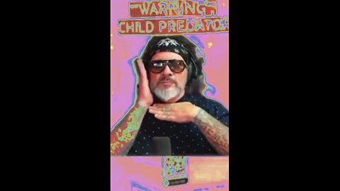 Zero Dark Tony vogues with child predator sign