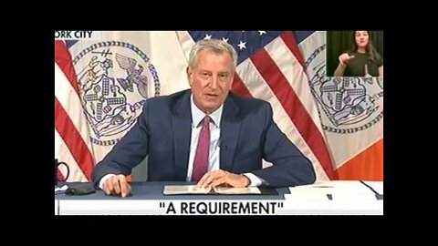 "Bill de Blasio Is Setting Up An APARTHEID State In New York City!"