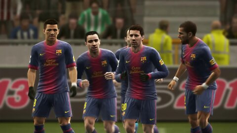 Pro Evolution Soccer 2013 - FC Barcelona vs Real Betis - 4K No Commentary