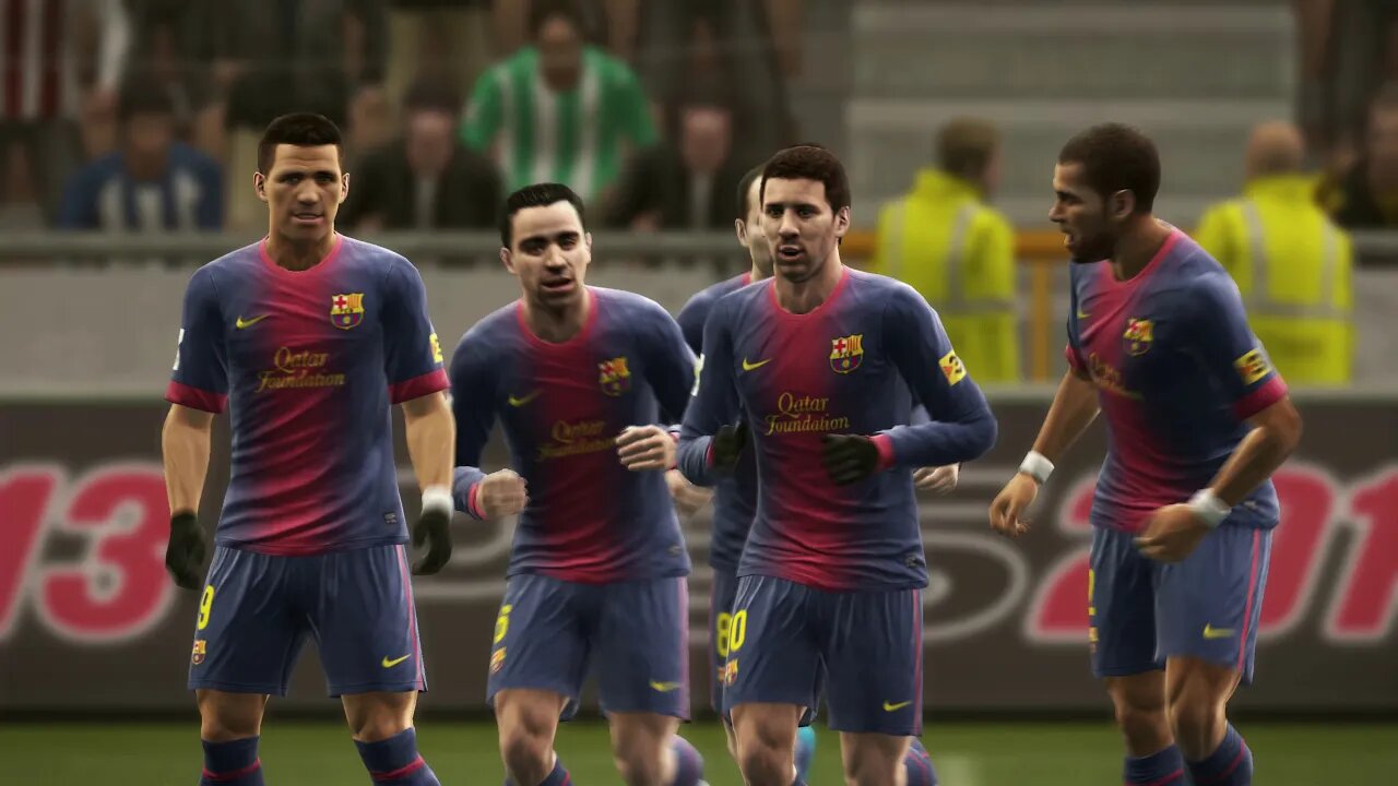 Pro Evolution Soccer 2013 - FC Barcelona vs Real Betis - 4K No Commentary