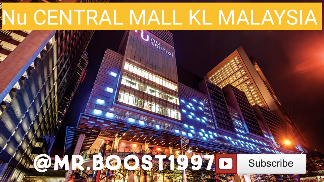 NU CENTRAL MALL MID VALLEY CITY KL central Kuala Lumpur Malaysia