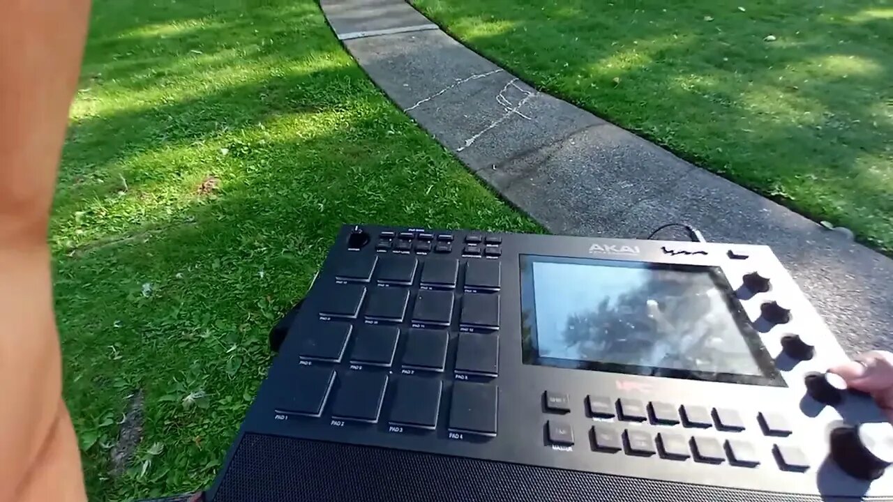 Out In The Back With The MPC LIVE 2