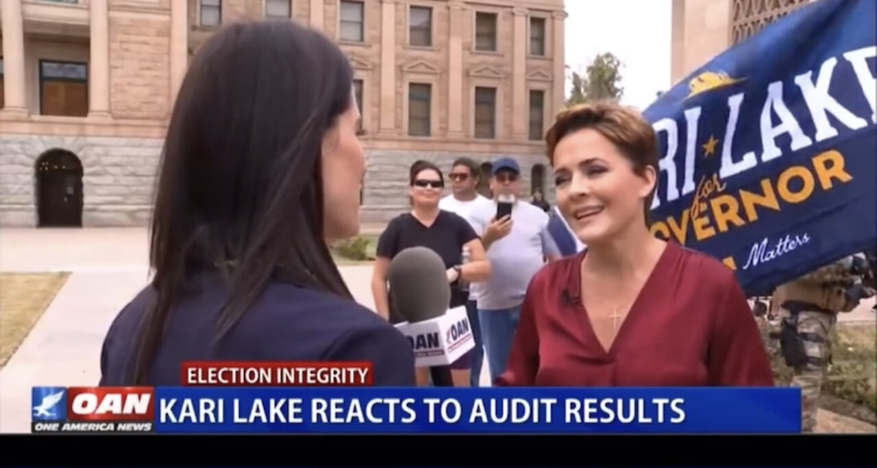 Kari Lake Calls For Indictments Against Fake News Media After BOMBSHELL Audit Hearing