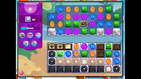 Candy Crush Level 3733 Talkthrough, 19 Moves 0 Boosters