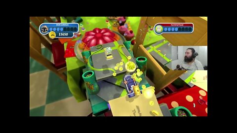 Jogando TOYBOX TURBOS no Xbox Series S - Jogo incrível para os fãs de Micromachines 1080p 60Fps