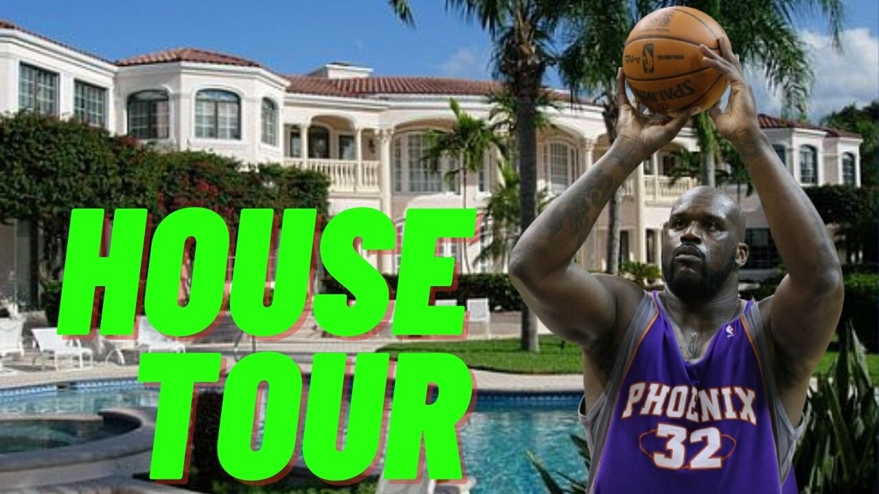 Shaquille O’Neal | House Tour | Mansions in Georgia, Florida & More super houses