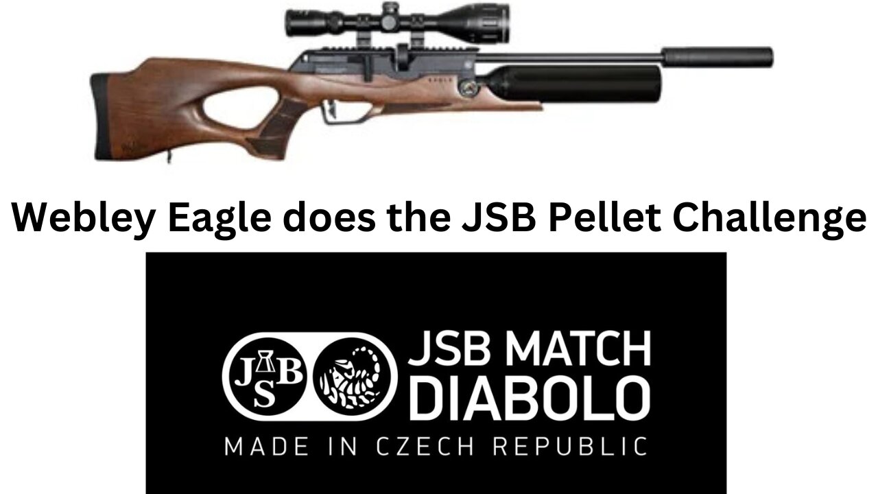 Webley Eagle Does the JSB Pellet Challenge