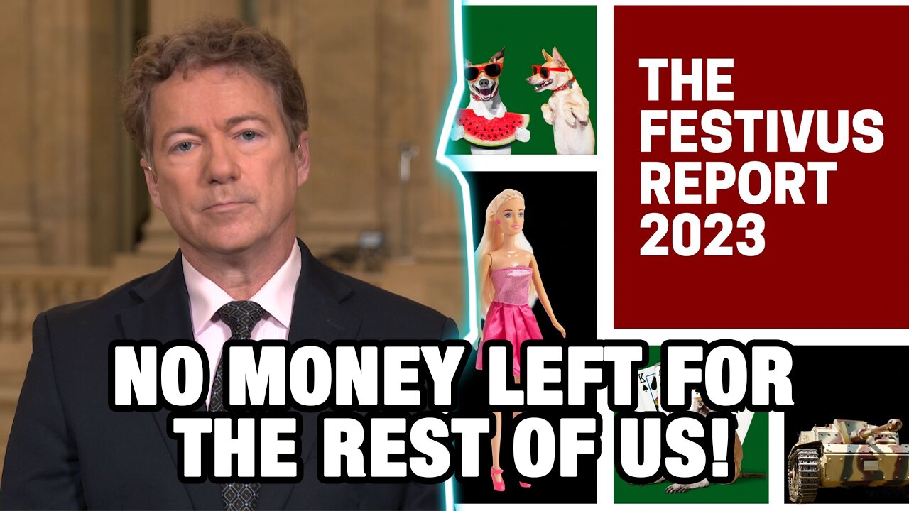 Sen. Paul’s Festivus Report Exposes $900B In Gov't Waste