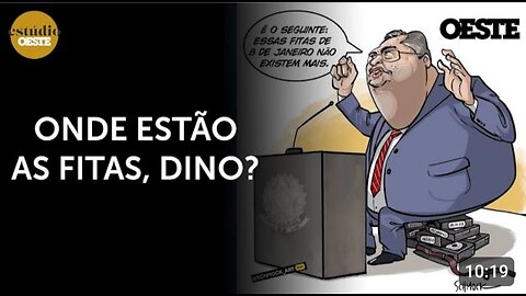 Charge da semana da Revista Oeste: As fitas sumiram | #eo