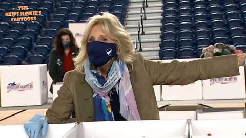 When Reporter Asks Jill Biden About Hunter Bombshell.