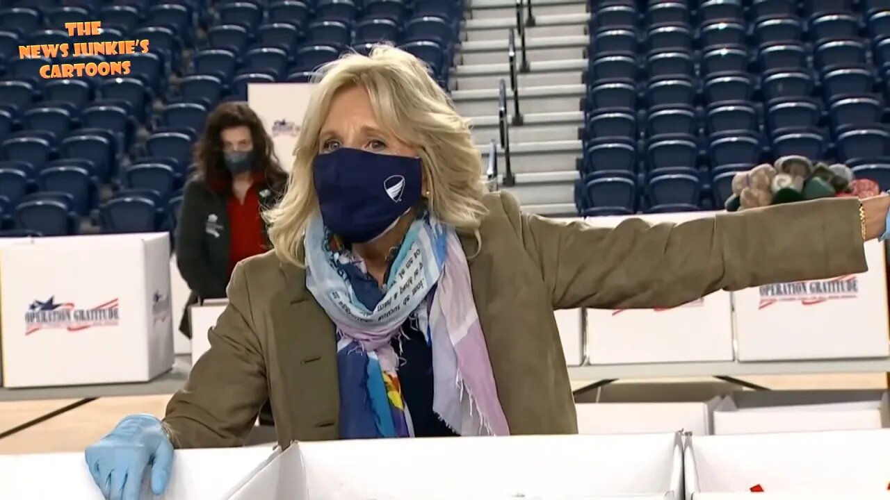 When Reporter Asks Jill Biden About Hunter Bombshell.