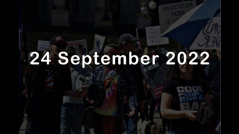 24 September 2022 - Melbourne Freedom Protest