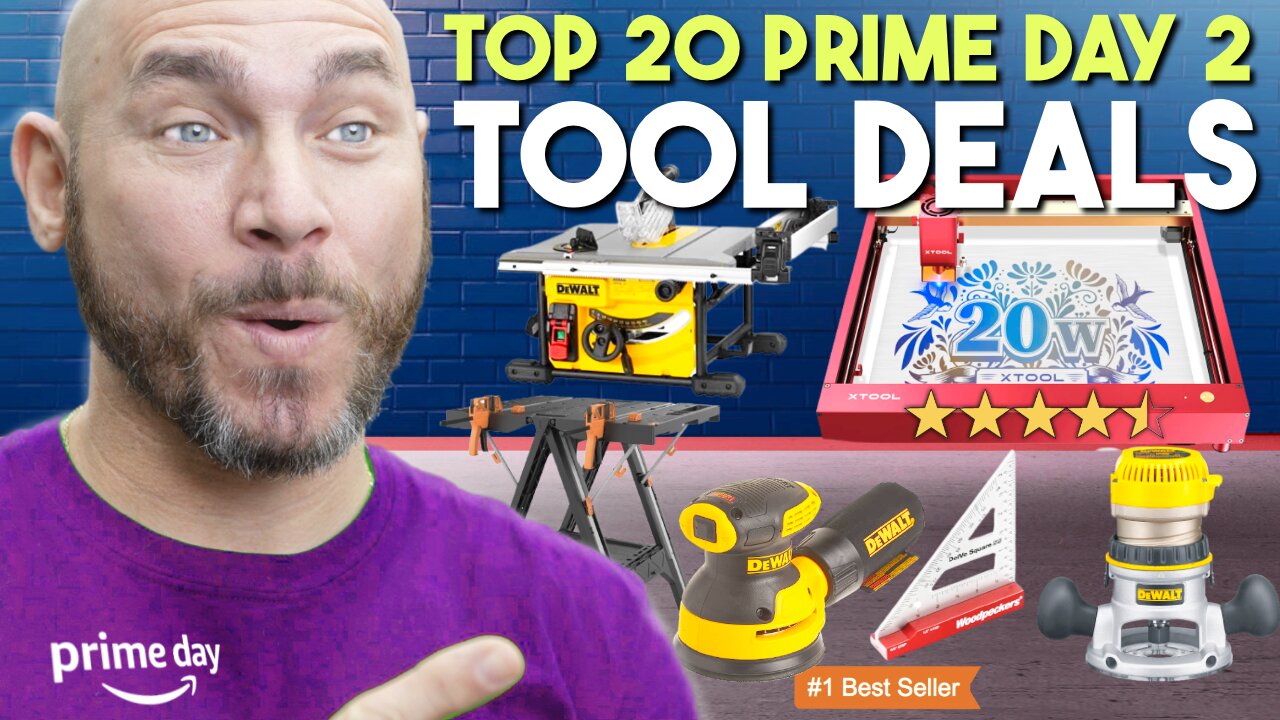 Top 20 Tool Deals on Amazon Prime Day 2 | Best Deals Yet!