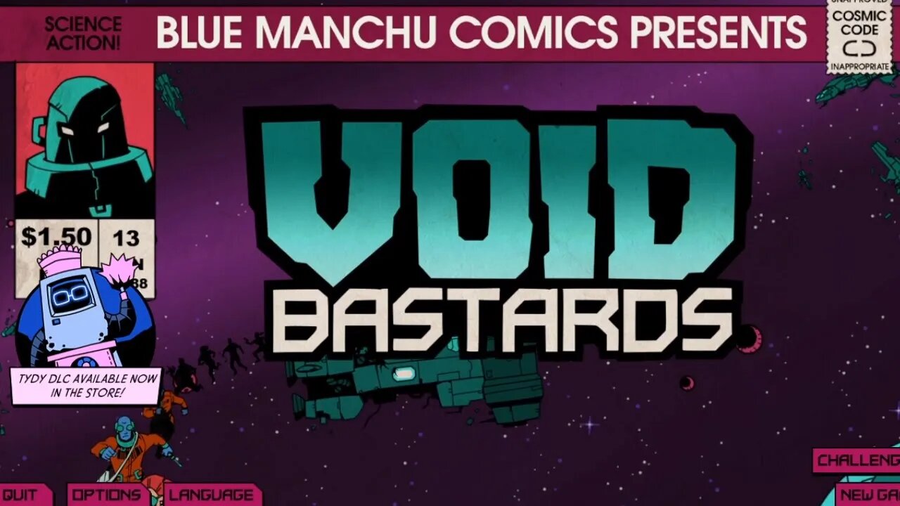 Void Bastards Music! - Opening and Menu Themes (Cutscene & Gameplay)