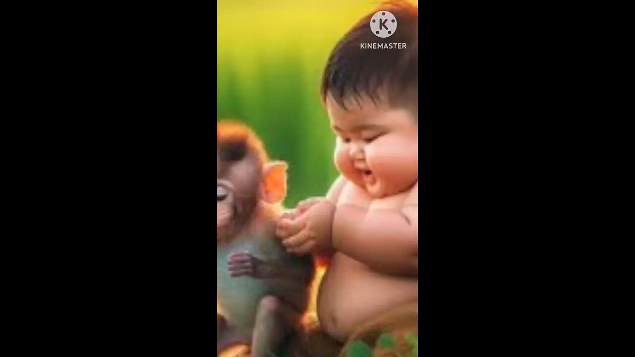 little monk so cute baby has kegi manege song mal