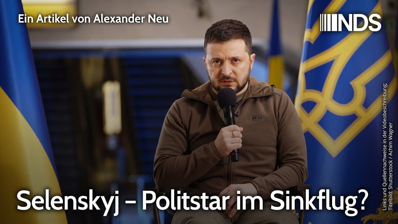 Selenskyj – Politstar im Sinkflug?Alexander Neu@NDS🙈🐑🐑🐑 COV ID1984