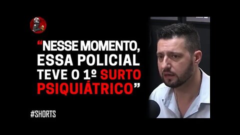 SURTOU DENTRO DO QUARTEL DA PM com Igor Andrij (EX-ROTA) | Planeta Podcast (Crimes Reais) #shorts