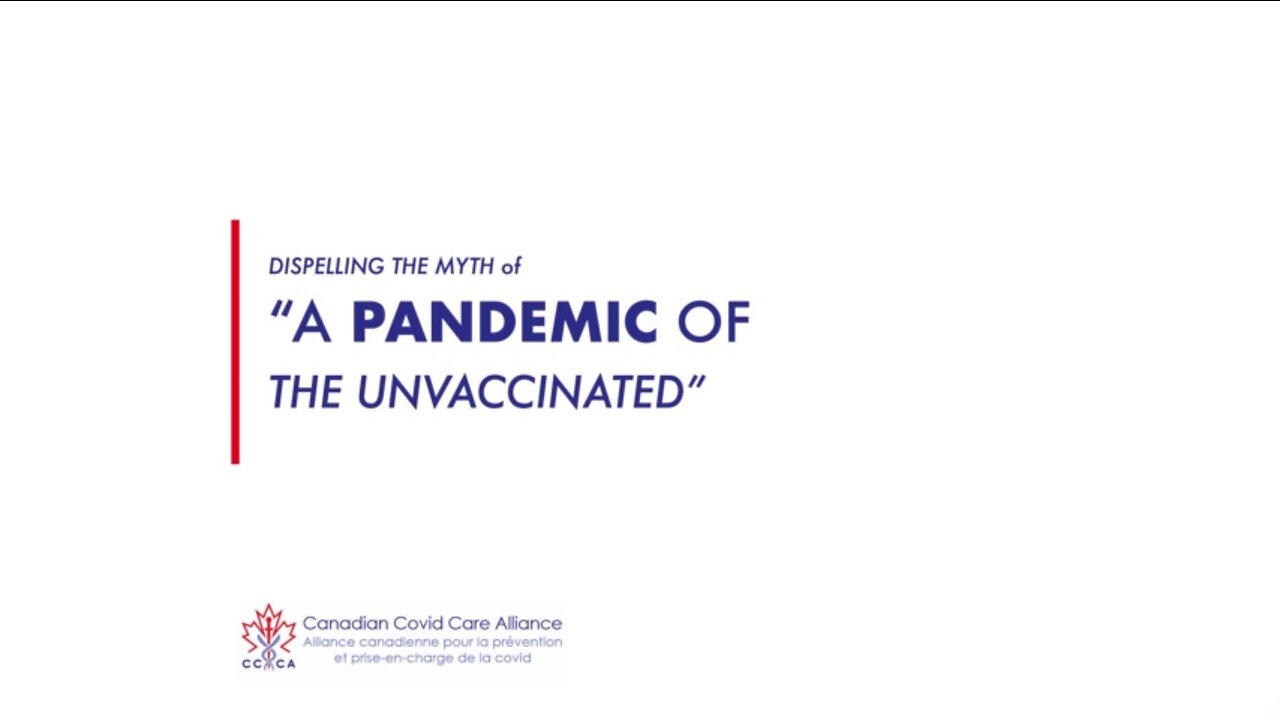 Dispelling the Myth of A Pandemic of the Unvaccinated