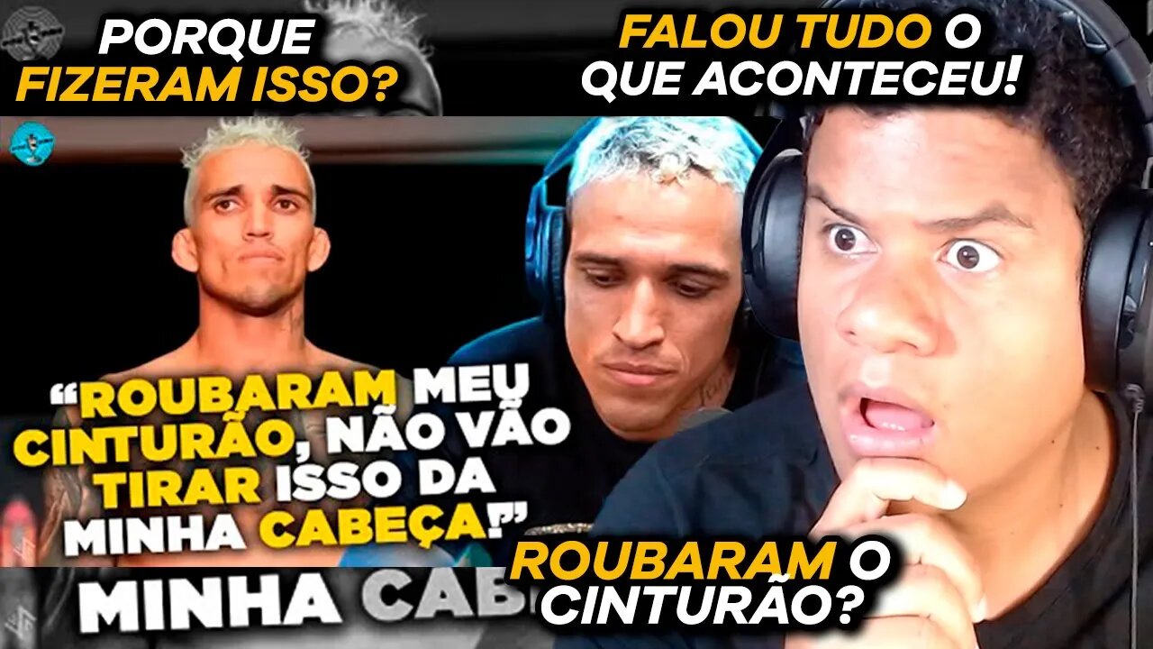 CHARLES DO BRONX DETONA UFC NO PODPAH AO VIVO | Cortes Podcast - Super Cortes
