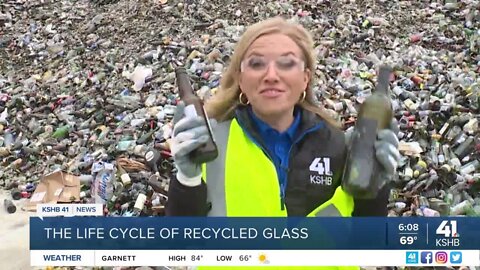 The life cycle of recycled glass