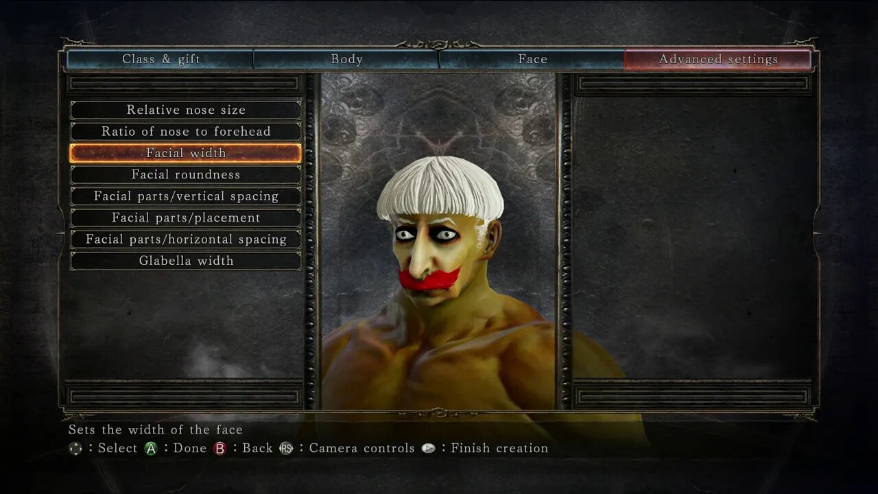 Dark Souls 2, Character Creation- SludgeDownUnda