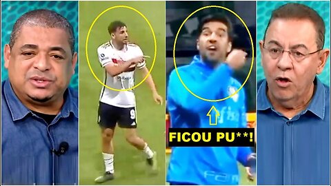 "VOCÊS FILMARAM ISSO?" OLHA o que Calleri FEZ com Abel Ferreira que IRRITOU o técnico do Palmeiras!