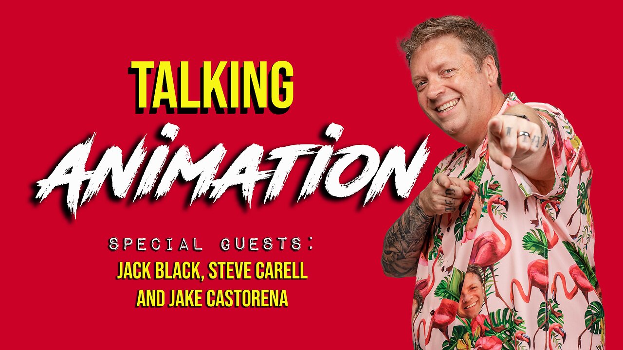 Gary Talks S2E4: Animation (with Jack Black, Steve Carell & Jake Castorena)