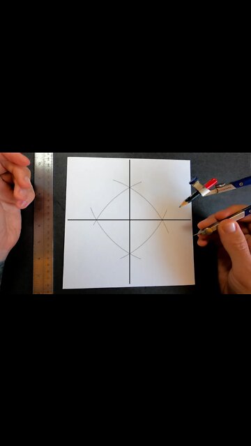 How to Draw Lines Straight Down the Middle of Your Paper