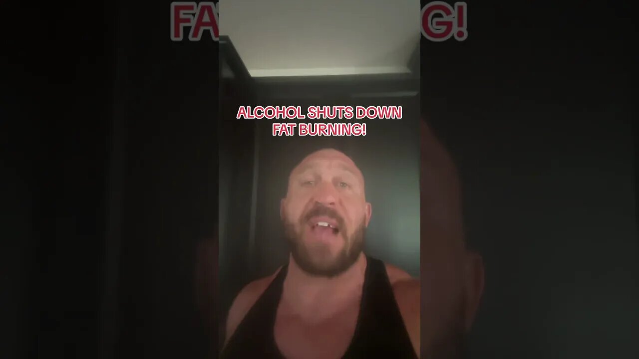 Alcohol Prevents Fat Burning!
