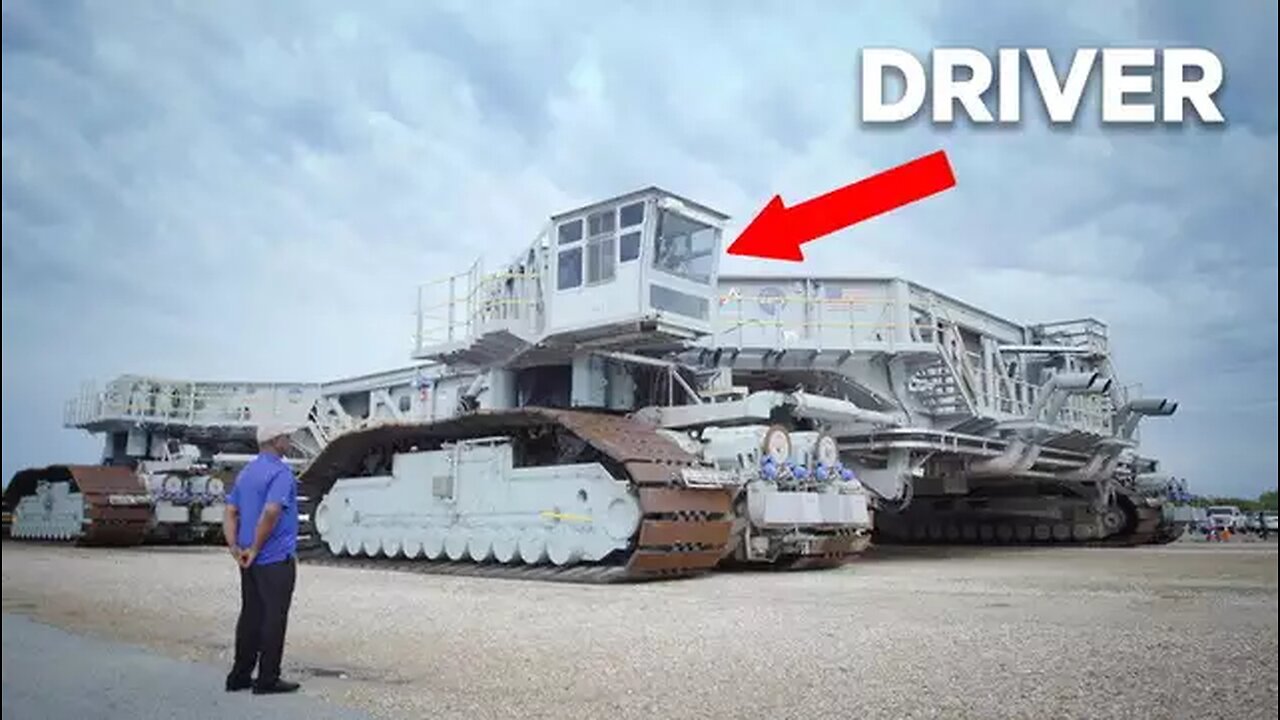 How NASA Drives The 144 Million Vehicle That Transports Rocket Ships