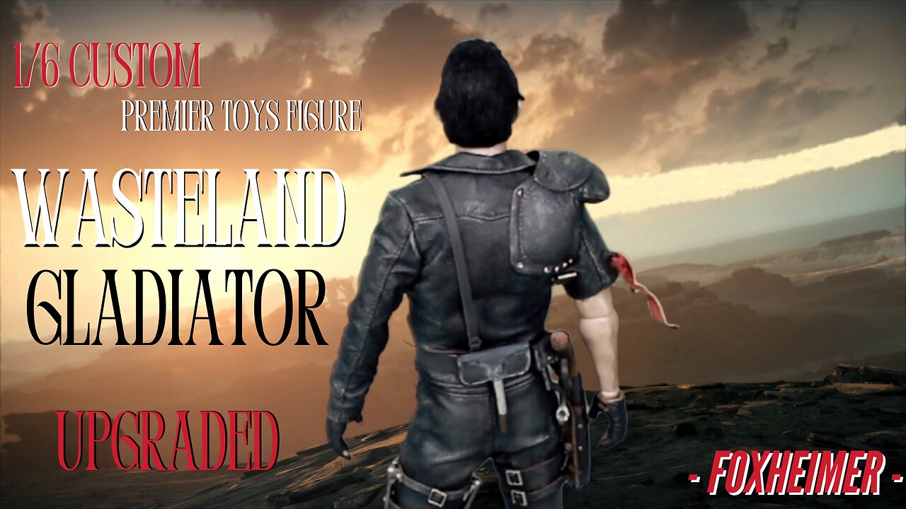 1/6 Premier Toys Wasteland Gladiator improved Mad Max action figure custom Art Mel Gibson Diorama