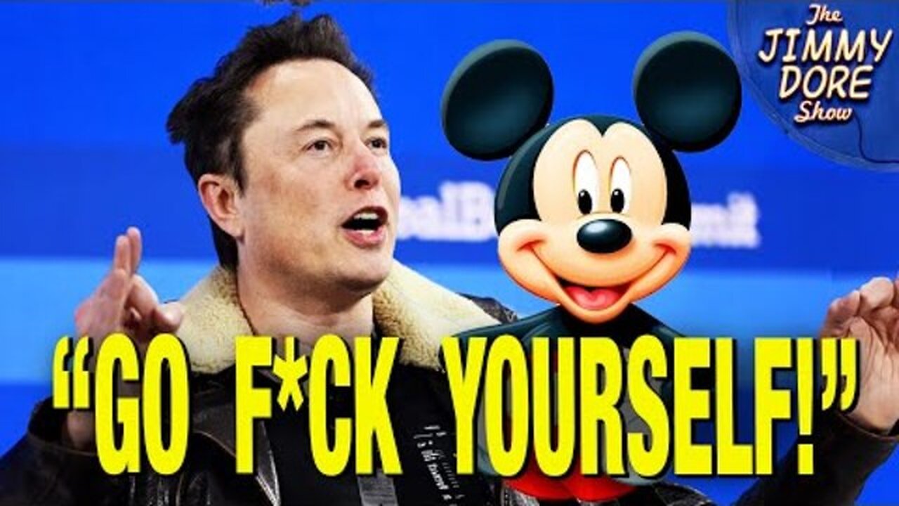 Elon Musk Tells Disney To “Go F*ck Yourself!” 12-2-23 The Jimmy Dore Show