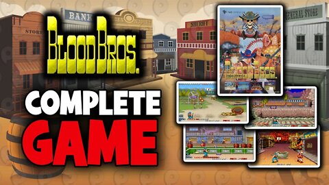 Blood Bros - Arcade / Complete Game (Blood Brothers)