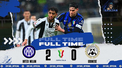 INTERMILAN-UDINESE 2-0 | HIGHLIGHTS | COPPA ITALIA 24/45 | KICK OFF | FREE KICK