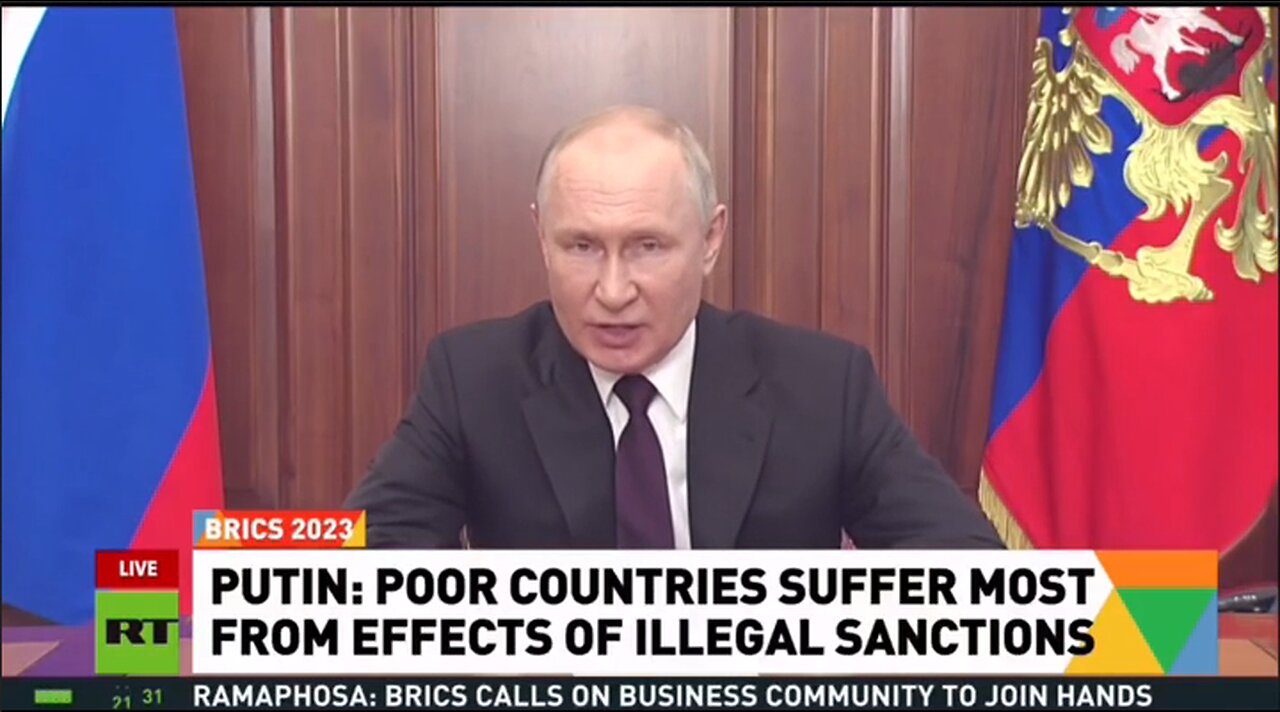 BRICS - De-Dollarization Is An Irreversible Process - President Putin - HaloRock