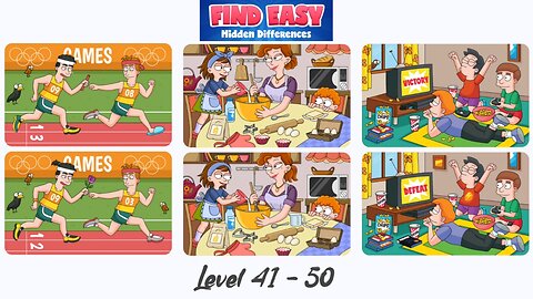 FIND EASY LEVEL 41 - 50