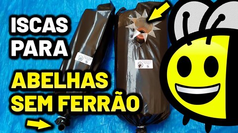 Como fazer isca para abelhas sem ferrão | Passo a passo