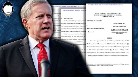 Federal Judge GRANTS Meadows Removal Hearing - Trump Next?