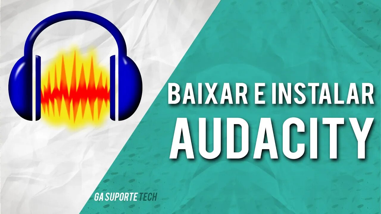 Como baixar e instalar Audacity