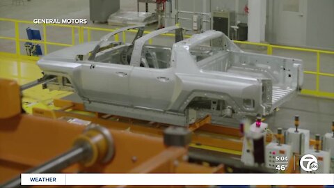 President Joe Biden visiting GM's Factory Zero plant on Wednesday