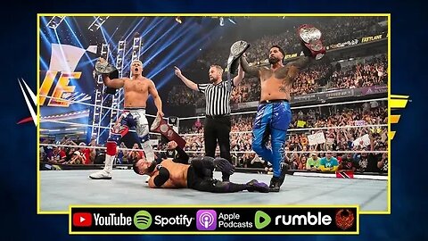 CODY RHODES & JEY USO Claim The Tag Team Championships, SETH ROLLINS & IYO SKY Retain : OFF THE CUFF