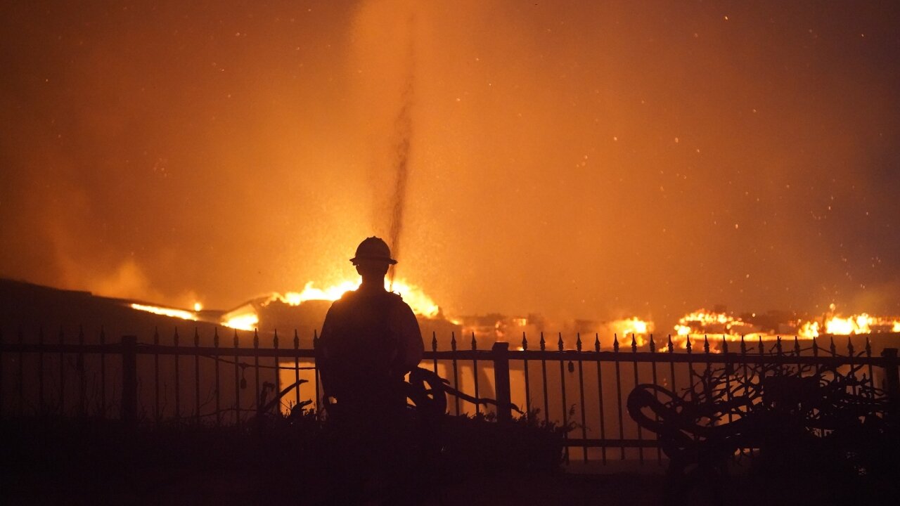 Wind, Drought Combine To Make Western U.S. Fires Unstoppable