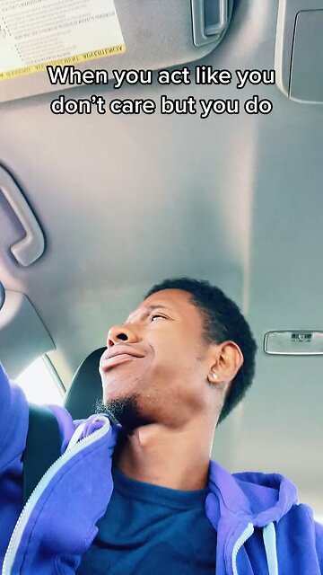 Acting Like You Don’t Care When You Do