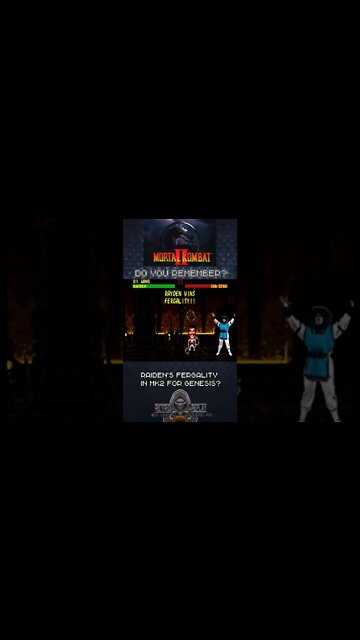 Do you remember #Raiden #Fergality in #MK 2 #mortalkombat #short #fatality