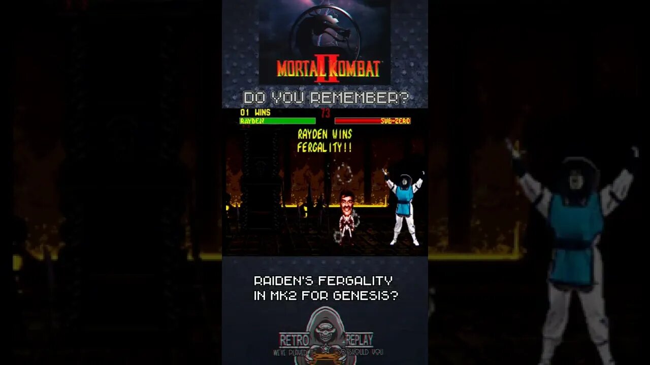 Do you remember #Raiden #Fergality in #MK 2 #mortalkombat #short #fatality