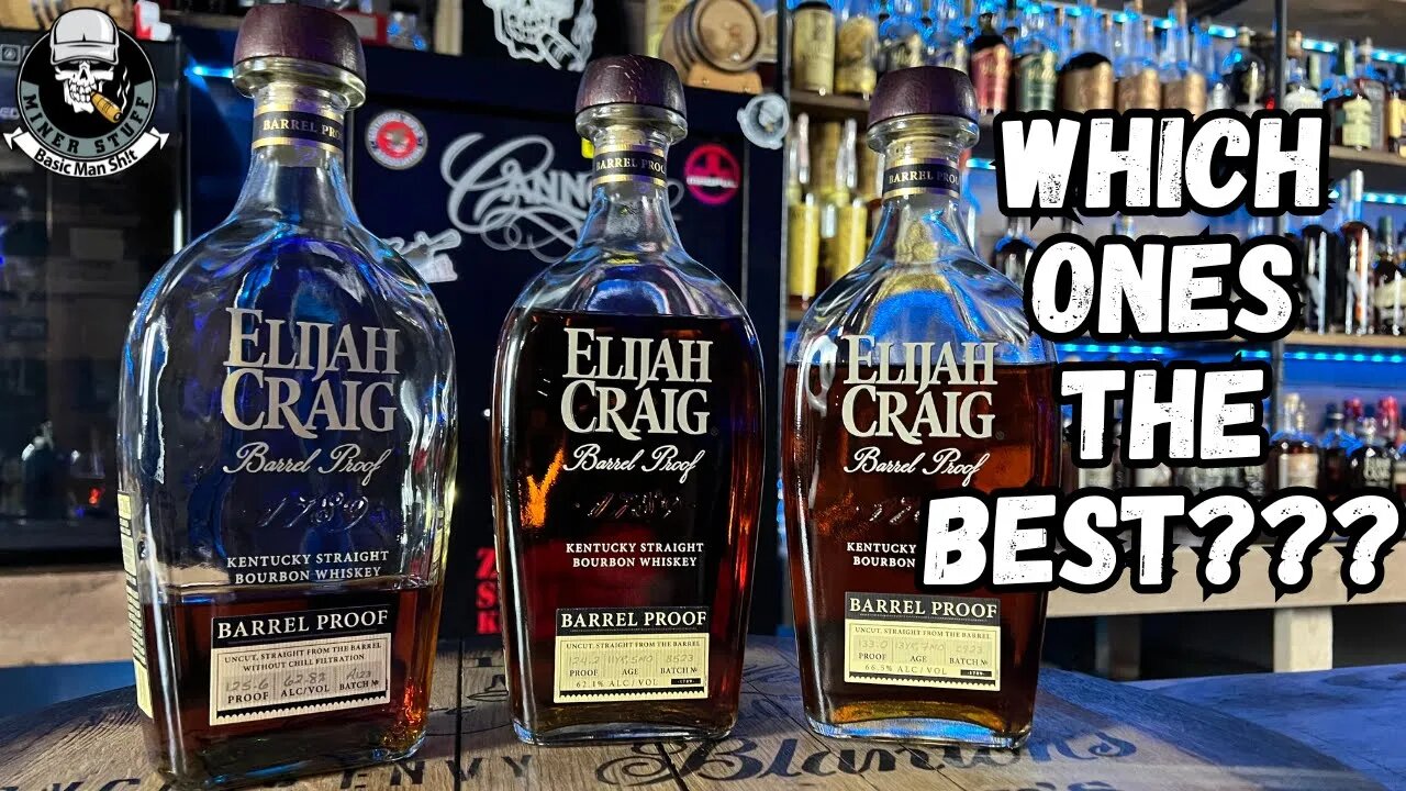 ELIJAH CRAIG BARREL PROOF BLIND WHICH WAS THE BEST OF 2023