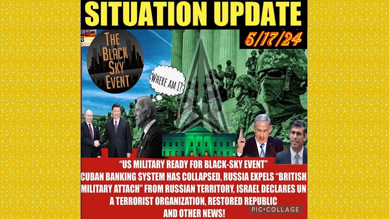 SG Anon. Juan O Savin ~ Situation Update 5/17/24 ~ Restored Republic > Judy Byington- Q+ White Hats