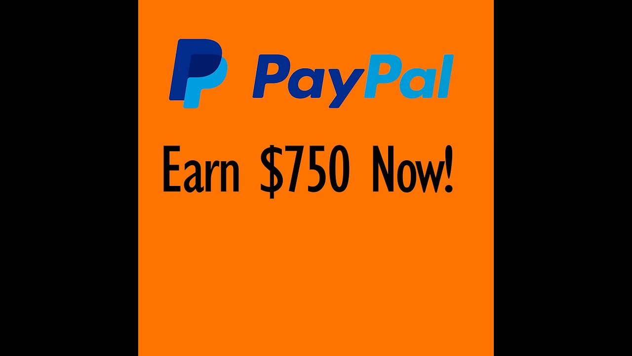 Earn $750 Now! Take advantage of PayPal's limited offer and receive a $750 Gift Card