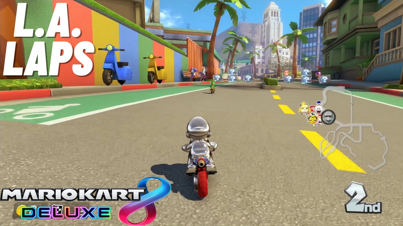 Mario Kart 8: Racing Through Los Angeles